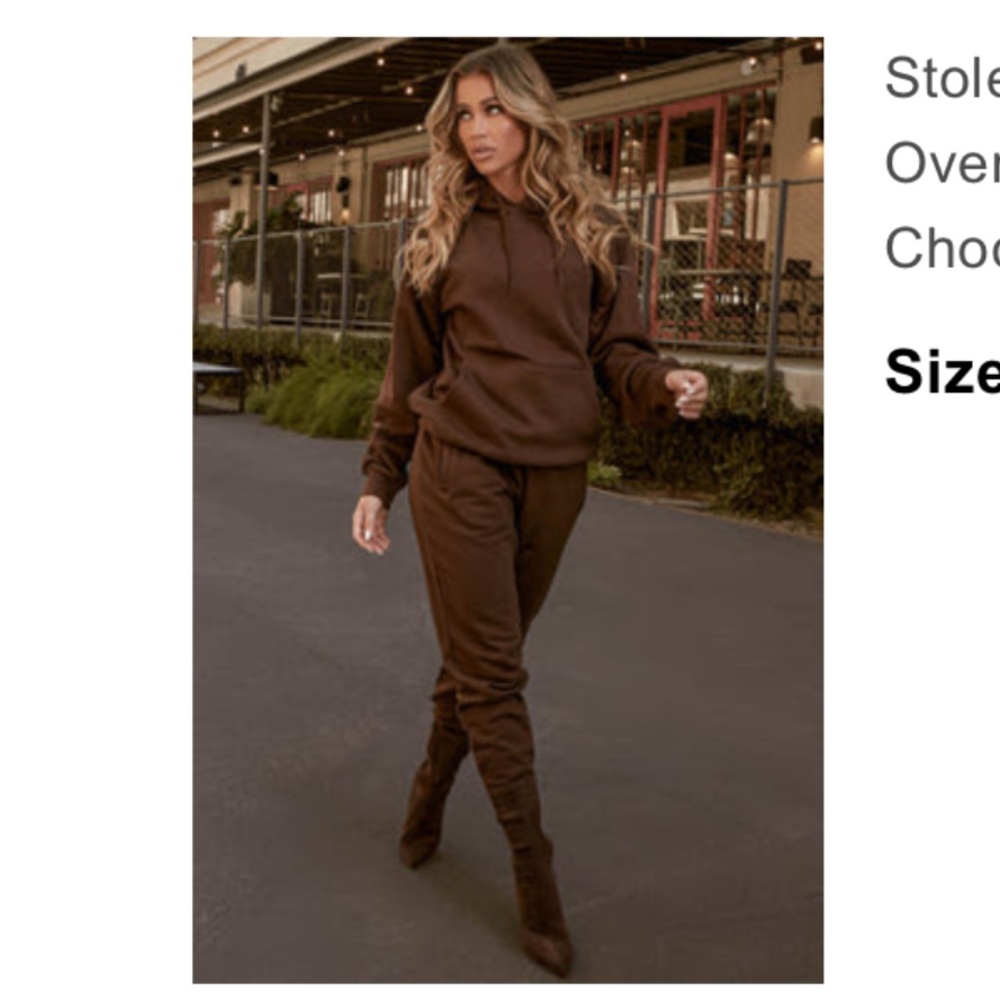 Brown Sweatset